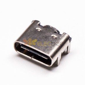USB Type C Konnektörü Kadın Sağ Açılı SMT