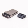 貼板type-c公頭彎式連接器USB 3.0沉板插PCB板安裝