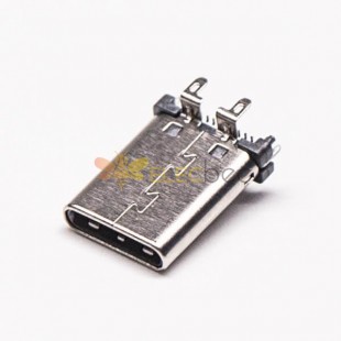 USB Typ C Stecker VertikalTyp Stecker 180 Grad SMT für PcB-Montage