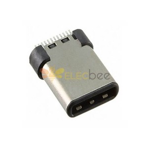 Conectores USB Tipo C Macho Tipo Straight DIP para PCB