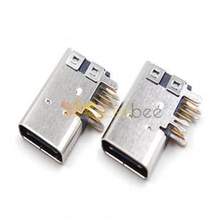 Conector USB tipo C de quatro pernas 24 vias 20 peças