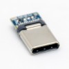 USB Tipo C Conector Macho Carcasa de Dibujo Profundo con Conector Macho PCB Embalaje normal
