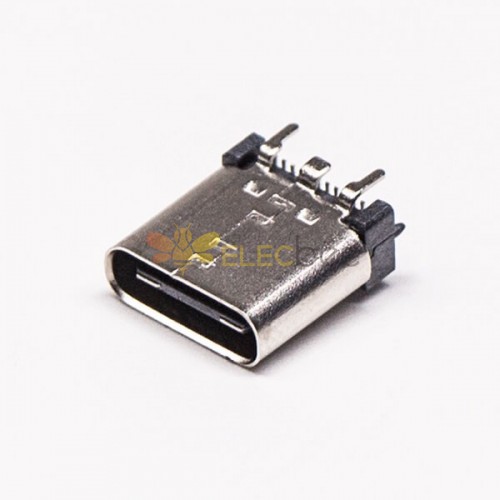 USB Type C母座封裝直立式母頭連接器SMT接PCB板