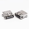 Order USB Through Hole Female Right Angled SMT for PCB Mount 20pcs