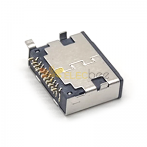 Connettore USB SMT Tipo di offest maschile per montaggio PCB