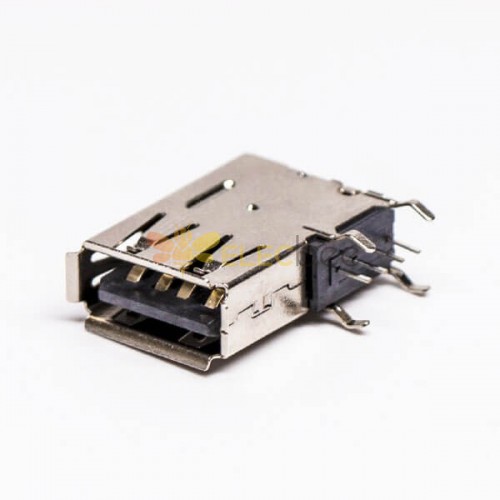 USB 2.0 A Tipo de bandera hembra Orificio pasante para montaje en PCB 20 piezas