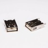 USB 2.0 Connector Female Straight Through Hole for PCB Mount 20pcs