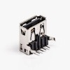 USB 2.0 Right Angled Femme Type A Black DIP pour PCB Mount
