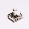 USB 2.0 Type A Femelle Angled Throught Hole pour PCB Mount