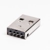 Conector USB SMT tipo Un tipo de Hebrítmis Para montaje en PLACA
