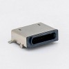 USB SMT-Steckverbinder Typ A Stecker Offest Typ für Leiterplattenhalterung