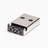 Conector SMT USB Tipo A Tipo Offest Macho para montagem de PCB 20 unidades
