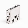 USB Through Hole Mount Female 2.0 Type A 90° Reverse for PCB