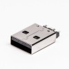 USB-Typ-A-Stecker 2.0-Stecker, Off-Road-Typ für Leiterplattenmontage, 20 Stück