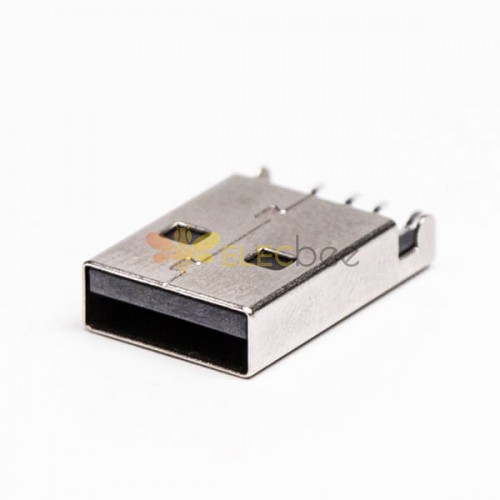 Enchufe USB tipo A SMT de 90 grados para montaje en PCB 20 piezas