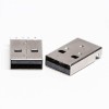 Enchufe USB tipo A SMT de 90 grados para montaje en PCB 20 piezas