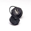 waterproof usb connector panel mount Female USB 2.0 connector