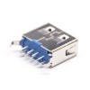 Motherboard USB 3.0 Conector Feminino Tipo 9p Tipo reto com buraco através