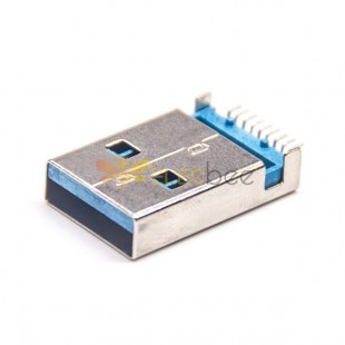 Usb 3.0 2.0 Connector Male 90 Degree Long Type 3.0A connector 20pcs