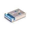 USB 3.0 2.0-Stecker, 90 Grad lang, Typ 3,0 A, 20 Stück