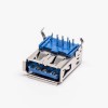 USB 3.0 Connector Female Right Angled DIP for PCB Mount