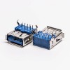 USB 3.0 DIP Type A Female Right Angled for PCB Mount