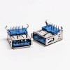 USB 3.0 DIP Type A Female Right Angled for PCB Mount 20pcs