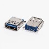 USB 3.0 Female Connector Type A Straight Through Hole 20pcs