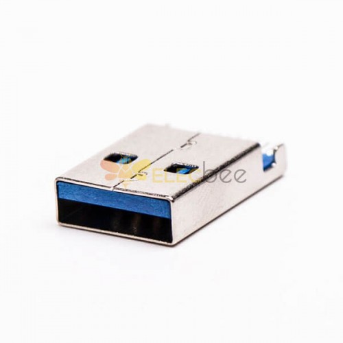 USB 3.0 Tipo conector masculino um tipo de offset SMT para pcb montagem