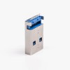 USB 3.0 macho tipo A conector recto SMT tipo de desplazamiento
