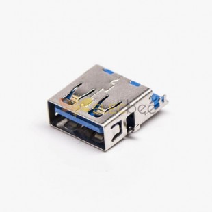 USB 3.0 Speed Type A Connector Femme 90 Degree SMT Offset Type
