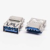 USB 3.0 Speed Type A Connector Female 90 Degree SMT Offset Type