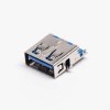 USB 3.0 Speed Type A Connector Female 90 Degree SMT Offset Type 20pcs