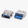 USB 3.0 Speed Type A Connector Female 90 Degree SMT Offset Type 20pcs