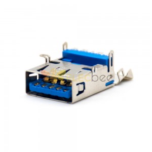 Type A 9 Pin Female USB3.0 SMT Connector