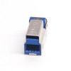 USB 3.0B Maschio Corto Tipo Solder Rame Shell