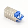 Conector USB B 3.0 macho recto 9 pines tipo de soldadura para cable