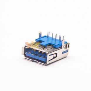 Usb Connector for PC Type A 3.0 Type Gold Plated 9p PCB