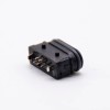 IPX8 Waterproof MICRO USB Connector B Type Female 5P SMT Vertical Mounting 180 Degrees
