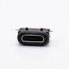 IPX8防水標準MICRO USB母座B型帶防水膠圈無耳朵板上型