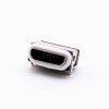 MICRO USB Type B Waterproof Female Connector 5Pin IPX8 Connector SMT