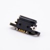 Conector MICRO USB a prueba de agua IPX8 SMT B Tipo 5 Pin con agujeros