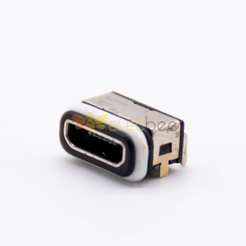 防水レベル IP67 マイクロ USB コネクタ 5p IPX8 B タイプ SMT 防水リング付き