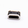 Enchufe hembra MICRO USB B tipo conector 5P SMT a prueba de agua con anillo impermeable IPX8