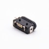 Waterproof MICRO USB Socket Female Connector B Type IP68 SMT full stickers 5Pin With Rating 3A