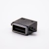 USB Waterproof Connector A Female Socket IPX8 4Pin USB2.0 A Offset Type 90 Degrees