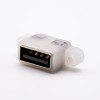 USB Suya Dayanıklı Dişi Soket IPX6 Düz SMT 4 Pinli Tip A