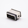 Waterproof USB Connector Female 4P Socket IPX8 Type A SMT 90 Degrees
