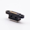 USB C impermeable IPX8 conector 6P hembra smt con anillo de goma impermeable