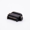 Wasserdichter USB-Buchsenstecker Typ C IPX8 Offset Typ Buchse 16-Pin
